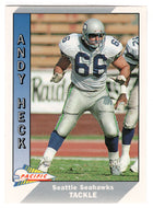 Andy Heck - Seattle Seahawks (NFL Football Card) 1991 Pacific # 479 Mint