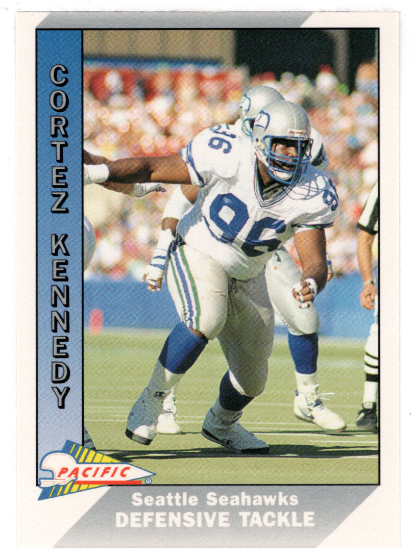 Cortez Kennedy - Seattle Seahawks (NFL Football Card) 1991 Pacific # 482 Mint