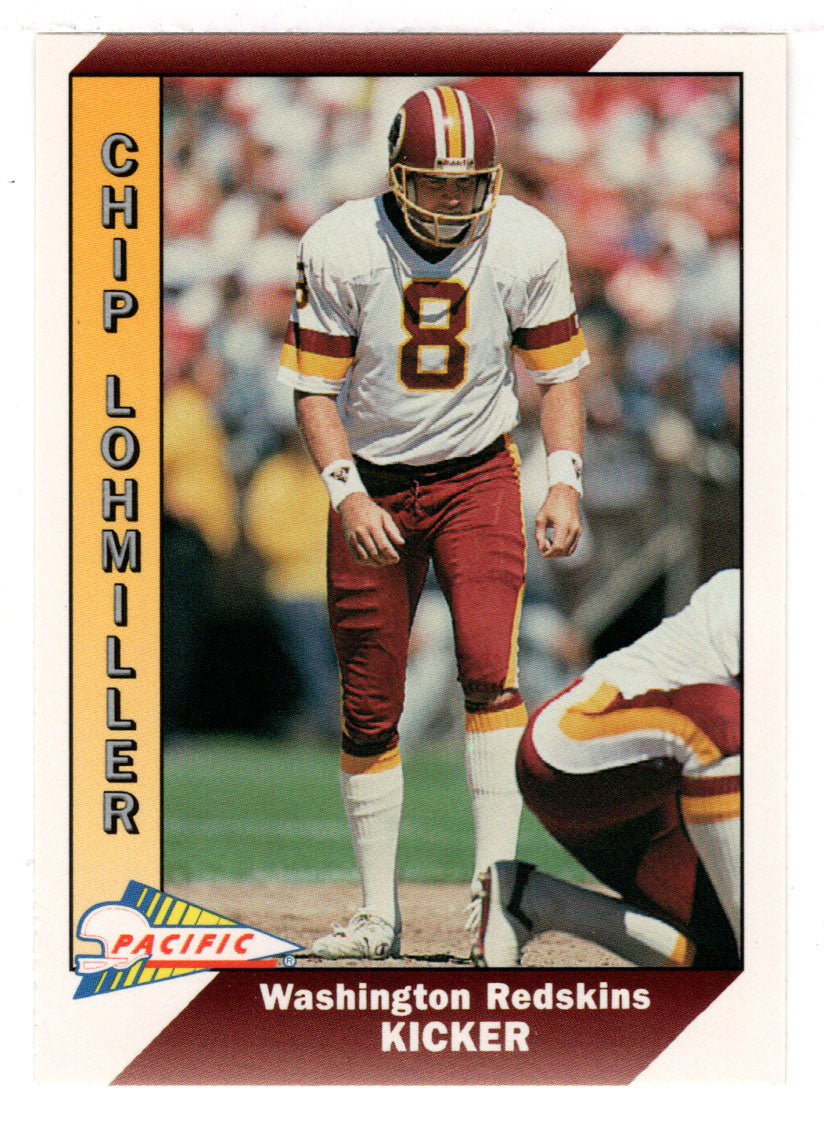 Chip Lohmiller - Washington Redskins (NFL Football Card) 1991 Pacific # 526 Mint