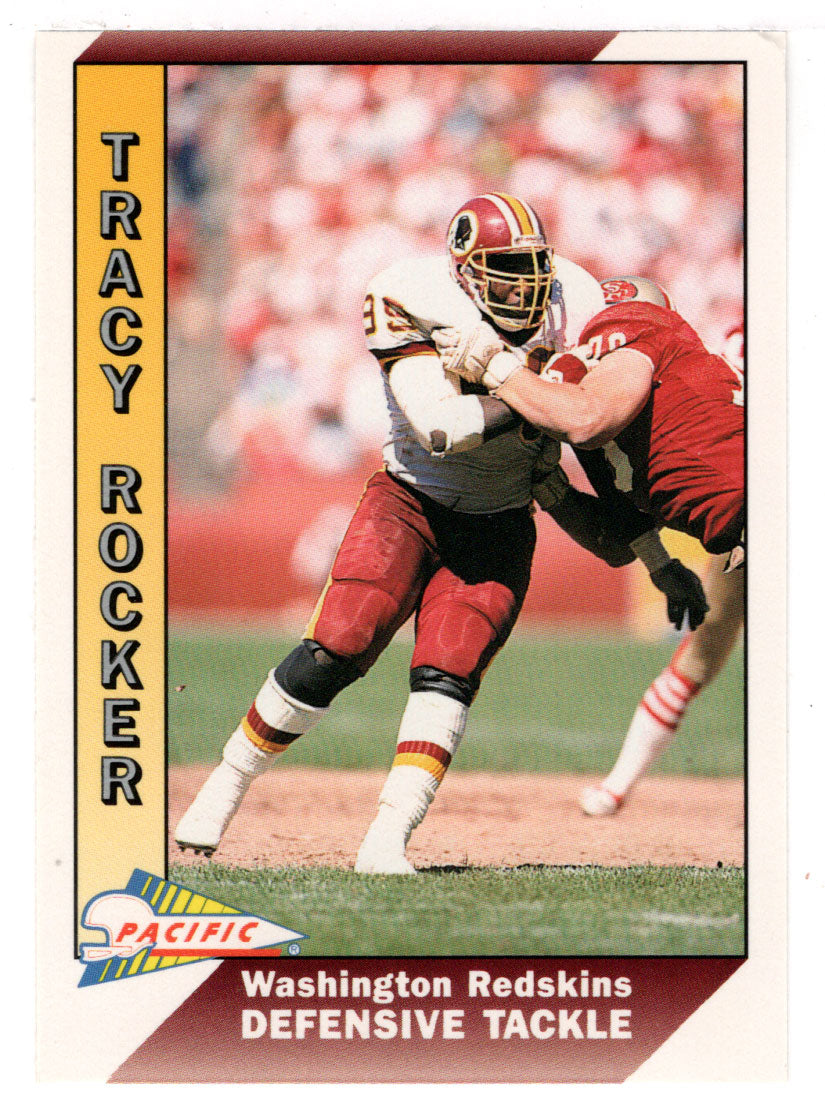 Tracy Rocker - Washington Redskins (NFL Football Card) 1991 Pacific # 530 Mint