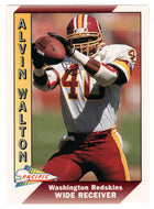 Alvin Walton - Washington Redskins (NFL Football Card) 1991 Pacific # 533 Mint