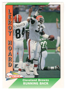 Leroy Hoard - Cleveland Browns (NFL Football Card) 1991 Pacific # 547 Mint