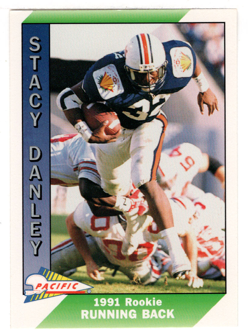 Stacy Danley - Seattle Seahawks (NFL Football Card) 1991 Pacific # 549 Mint