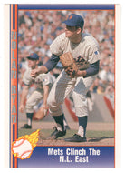 Nolan Ryan - Mets Clinch NL East (MLB Baseball Card) 1991 Pacific Ryan Texas Express I # 10 Mint
