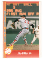 Nolan Ryan - No-Hitter Number 4 (MLB Baseball Card) 1991 Pacific Ryan Texas Express I # 31 Mint