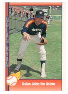 Nolan Ryan - Joins Astros (MLB Baseball Card) 1991 Pacific Ryan Texas Express I # 35 Mint
