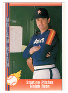 Nolan Ryan - Starting Pitcher (MLB Baseball Card) 1991 Pacific Ryan Texas Express I # 36 Mint