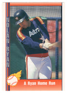 Nolan Ryan - Home Run (MLB Baseball Card) 1991 Pacific Ryan Texas Express I # 40 Mint