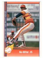 Nolan Ryan - No-Hitter Number 5 (MLB Baseball Card) 1991 Pacific Ryan Texas Express I # 43 Mint