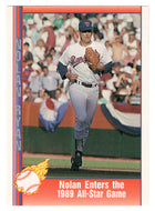 Nolan Ryan - Enters 1989 All-Star Game (MLB Baseball Card) 1991 Pacific Ryan Texas Express I # 57 Mint