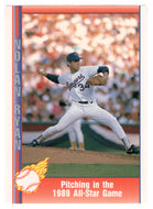 Nolan Ryan - Pitching in 1989 All-Star Game (MLB Baseball Card) 1991 Pacific Ryan Texas Express I # 58 Mint