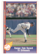 Nolan Ryan - Ranger Club Record 16 Strikeouts (MLB Baseball Card) 1991 Pacific Ryan Texas Express I # 62 Mint