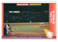 Nolan Ryan - Last Pitch No-Hitter Number 6 (MLB Baseball Card) 1991 Pacific Ryan Texas Express I # 63 Mint