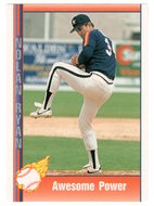 Nolan Ryan - Awesome Power (MLB Baseball Card) 1991 Pacific Ryan Texas Express I # 89 Mint