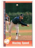 Nolan Ryan - Blazing Speed (MLB Baseball Card) 1991 Pacific Ryan Texas Express I # 90 Mint