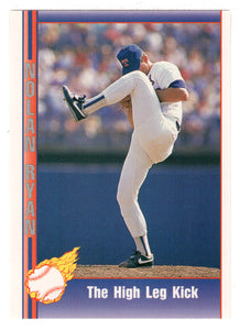 Nolan Ryan - The High Leg Kick (MLB Baseball Card) 1991 Pacific Ryan Texas Express I # 95 Mint