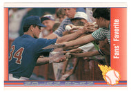 Nolan Ryan - Fans' Favorite (MLB Baseball Card) 1991 Pacific Ryan Texas Express I # 101 Mint