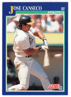 Jose Canseco - Oakland Athletics (MLB Baseball Card) 1991 Score # 1 Mint
