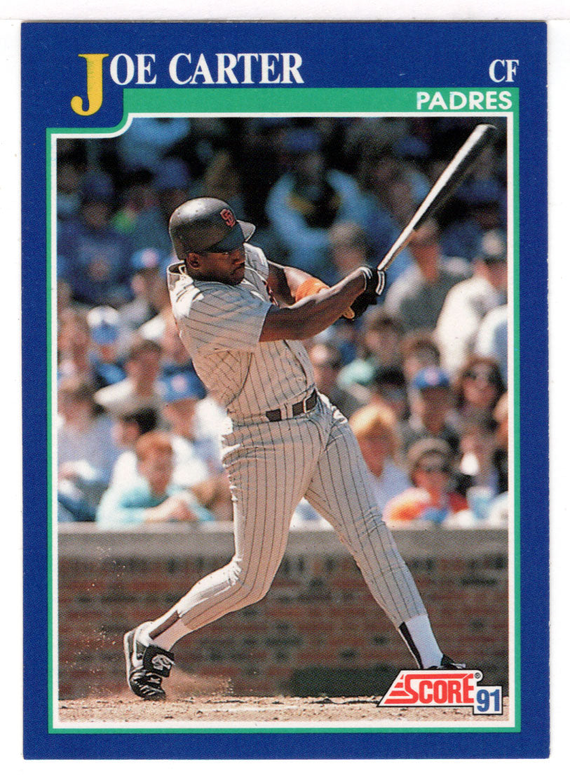 Joe Carter - San Diego Padres (MLB Baseball Card) 1991 Score # 9 Mint