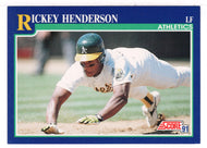 Rickey Henderson - Oakland Athletics (MLB Baseball Card) 1991 Score # 10 Mint