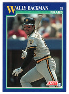 Wally Backman - Pittsburgh Pirates (MLB Baseball Card) 1991 Score # 16 Mint