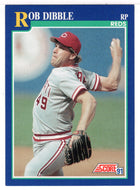 Rob Dibble - Cincinnati Reds (MLB Baseball Card) 1991 Score # 17 Mint