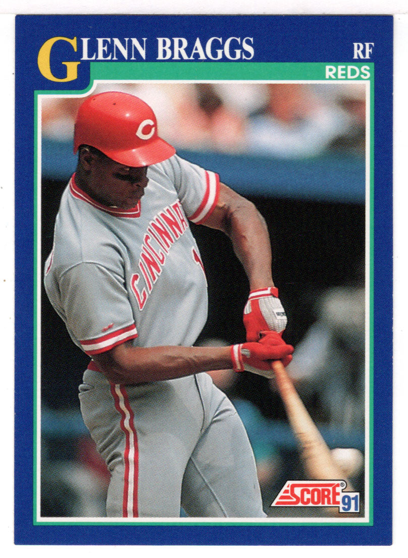 Glenn Braggs - Cincinnati Reds (MLB Baseball Card) 1991 Score # 18 Mint