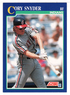 Cory Snyder - Cleveland Indians (MLB Baseball Card) 1991 Score # 19 Mint