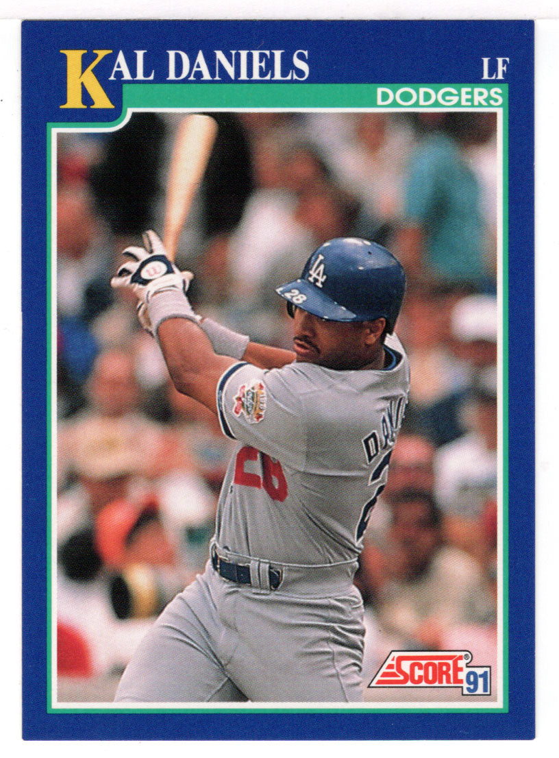 Kal Daniels - Los Angeles Dodgers (MLB Baseball Card) 1991 Score # 20 Mint