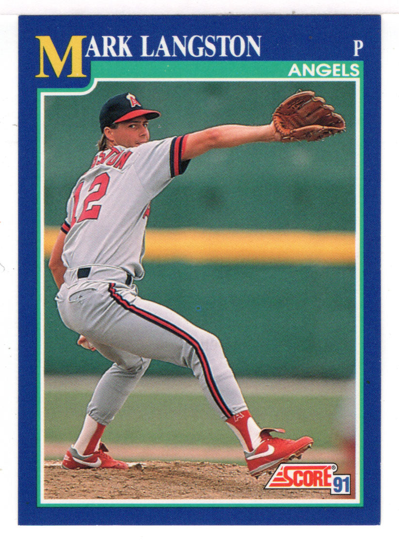 Mark Langston - California Angels (MLB Baseball Card) 1991 Score # 21 Mint
