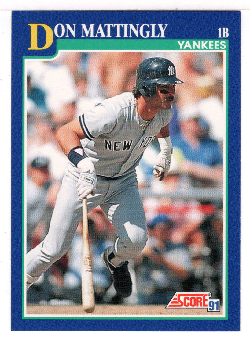 Don Mattingly - New York Yankees (MLB Baseball Card) 1991 Score # 23 Mint