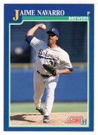 Jaime Navarro - Milwaukee Brewers (MLB Baseball Card) 1991 Score # 102 Mint