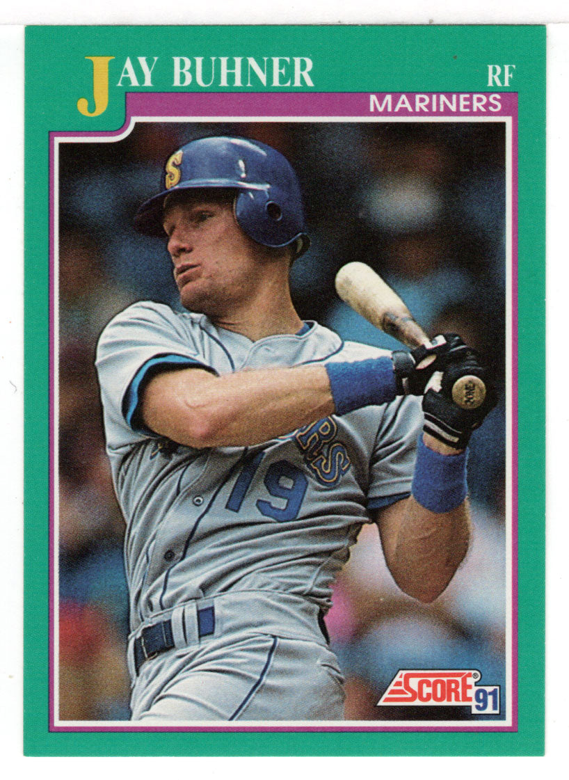 Jay Buhner - Seattle Mariners (MLB Baseball Card) 1991 Score # 125 Mint
