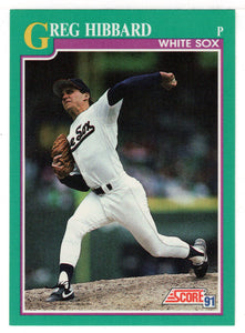 Greg Hibbard - Chicago White Sox (MLB Baseball Card) 1991 Score # 128 Mint