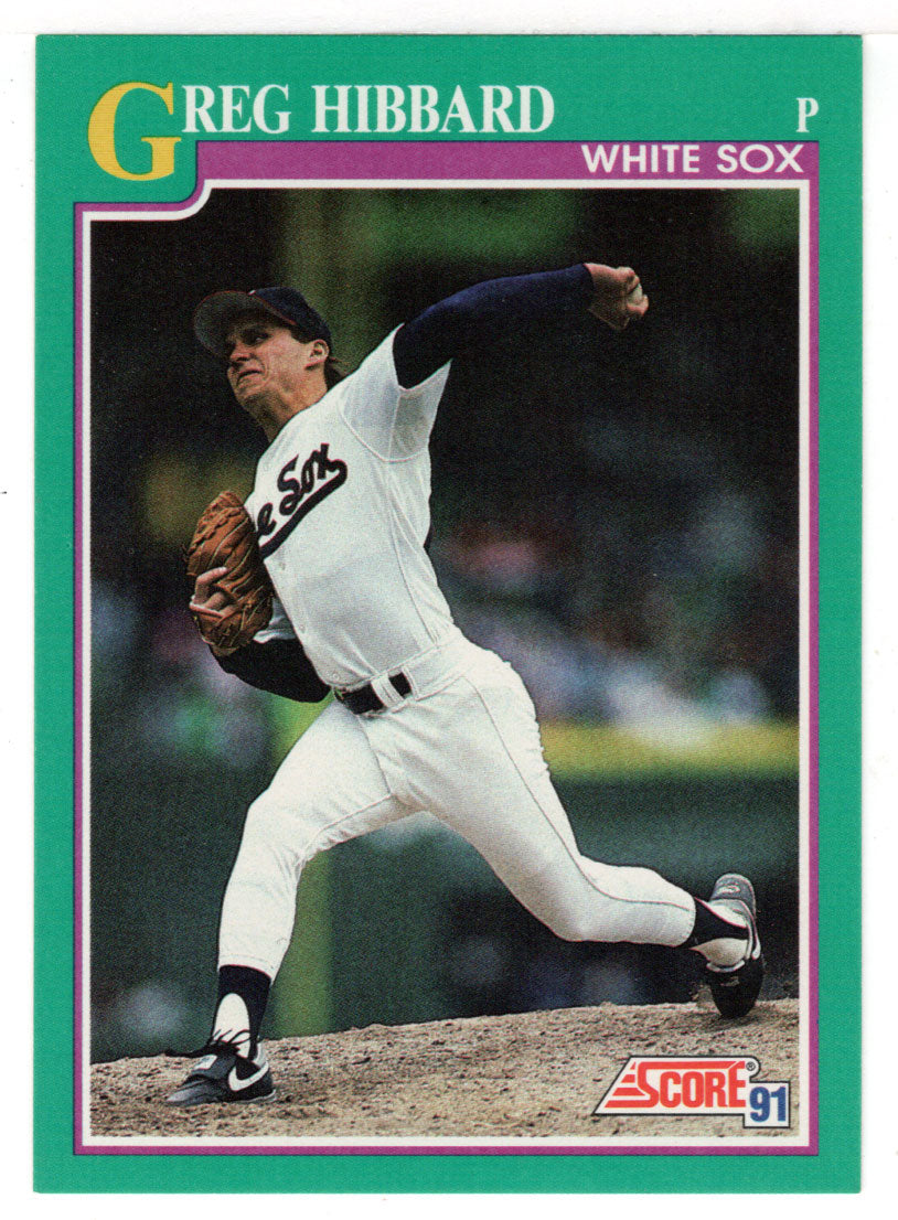 Greg Hibbard - Chicago White Sox (MLB Baseball Card) 1991 Score # 128 Mint
