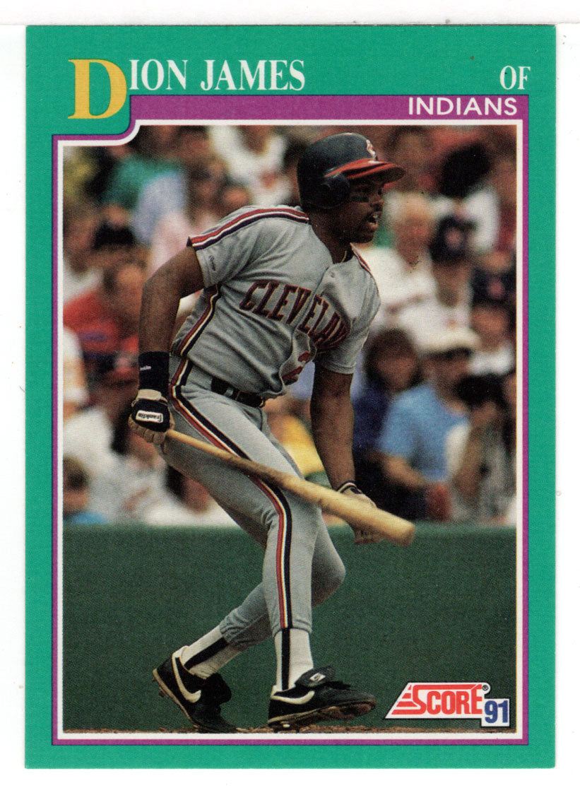 Dion James - Cleveland Indians (MLB Baseball Card) 1991 Score # 131 Mint