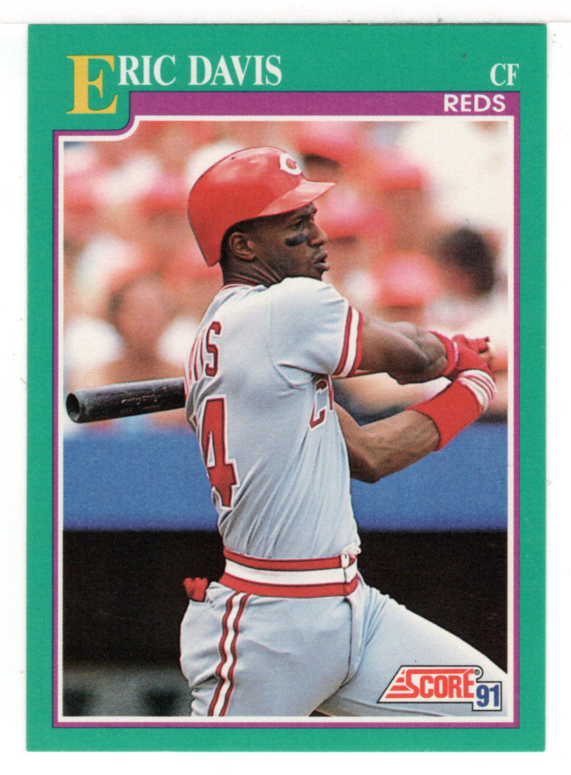 Eric Davis - Cincinnati Reds (MLB Baseball Card) 1991 Score # 137 Mint