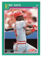 Eric Davis - Cincinnati Reds (MLB Baseball Card) 1991 Score # 137 Mint