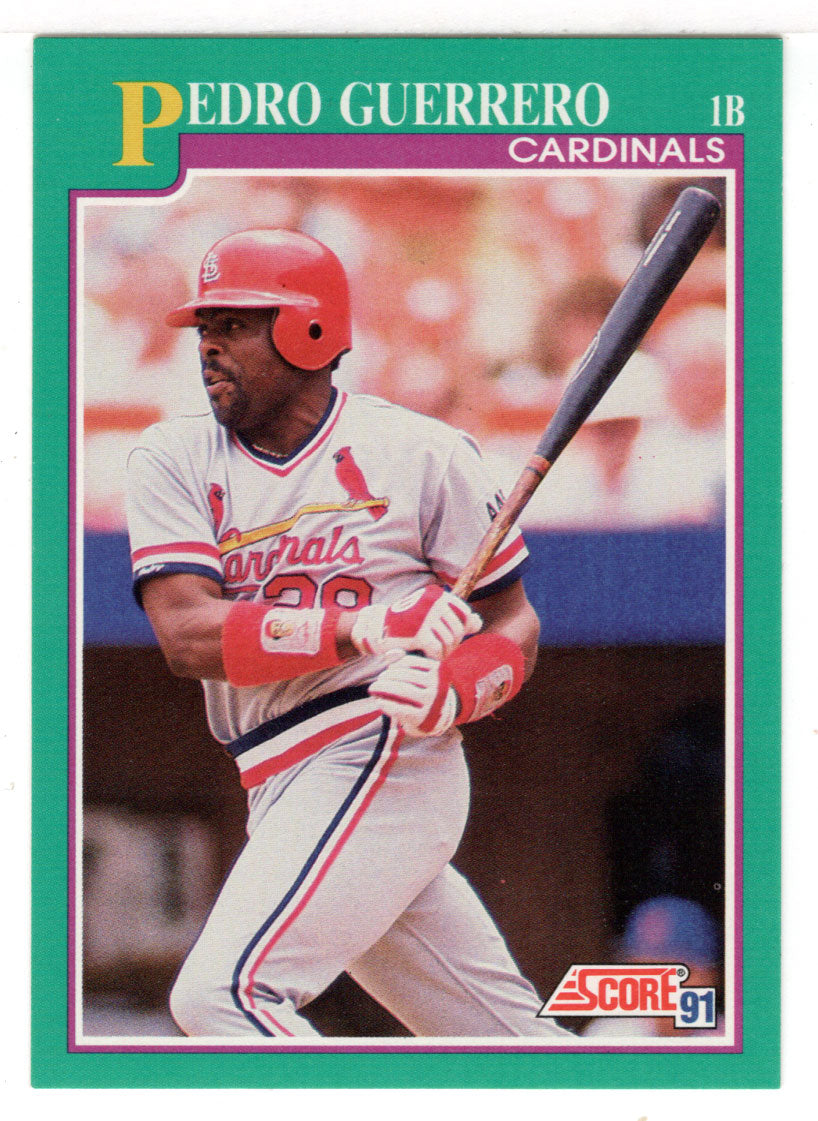 Pedro Guerrero - St. Louis Cardinals (MLB Baseball Card) 1991