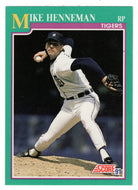 Mike Henneman - Detroit Tigers (MLB Baseball Card) 1991 Score # 142 Mint