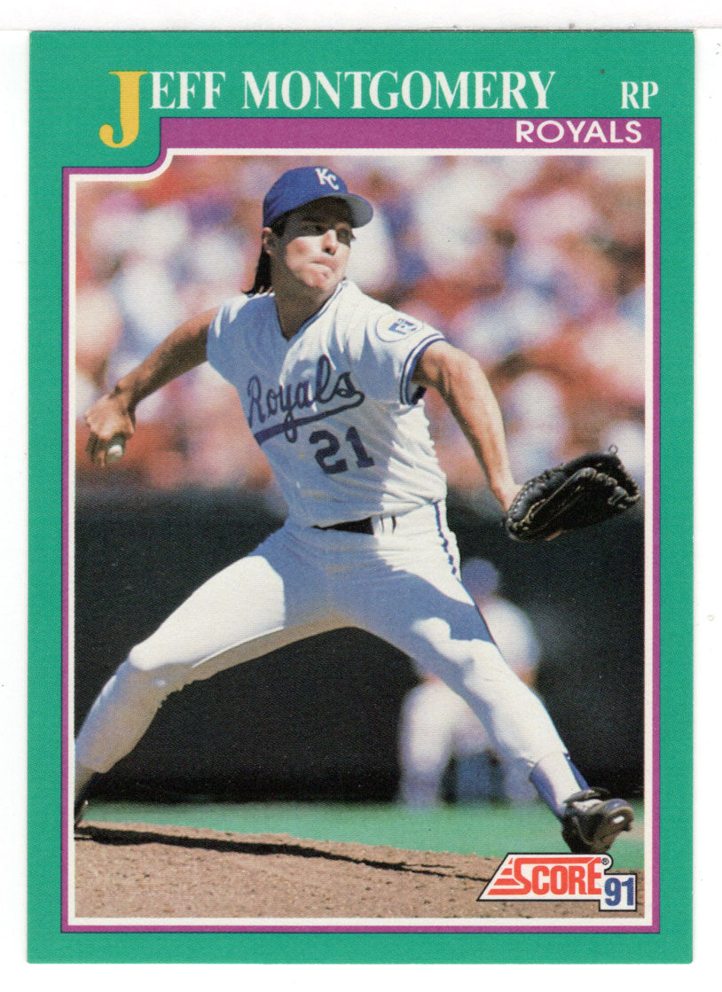 Jeff Montgomery - Kansas City Royals (MLB Baseball Card) 1991 Score # 143 Mint