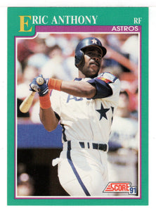 Eric Anthony - Houston Astros (MLB Baseball Card) 1991 Score # 146 Mint