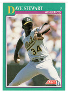 Dave Stewart - Oakland Athletics (MLB Baseball Card) 1991 Score # 150 Mint