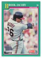 Brook Jacoby - Cleveland Indians (MLB Baseball Card) 1991 Score # 162 Mint