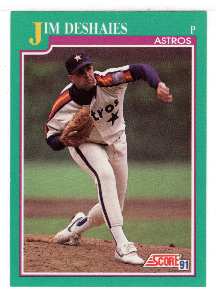 Jim Deshaies - Houston Astros (MLB Baseball Card) 1991 Score # 193 Mint