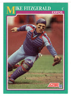 Mike Fitzgerald - Montreal Expos (MLB Baseball Card) 1991 Score # 198 Mint