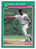 Shawon Dunston - Chicago Cubs (MLB Baseball Card) 1991 Score # 201 Mint