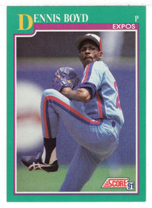 Dennis Boyd - Montreal Expos (MLB Baseball Card) 1991 Score # 202 Mint