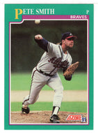 Pete Smith - Atlanta Braves (MLB Baseball Card) 1991 Score # 205 Mint