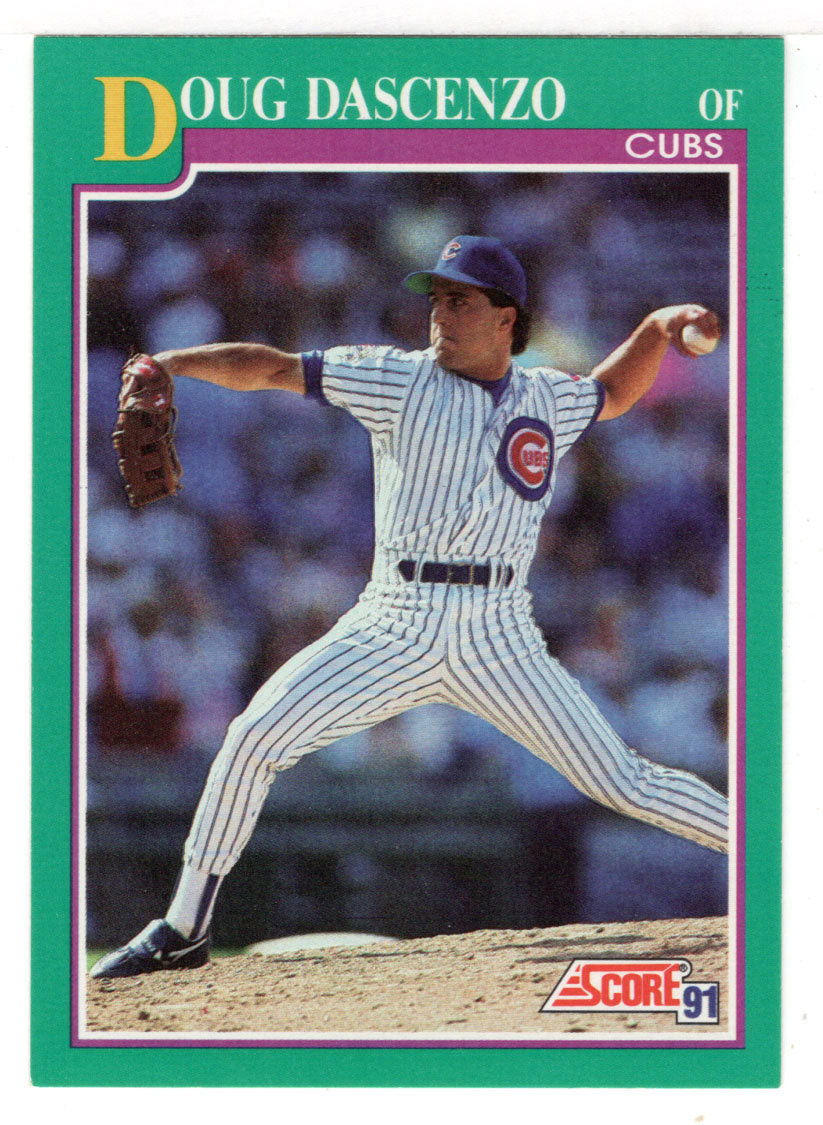 Doug Dascenzo - Chicago Cubs (MLB Baseball Card) 1991 Score # 209 Mint